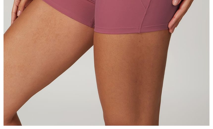 Skinniano - Hoge taille effen yogashorts