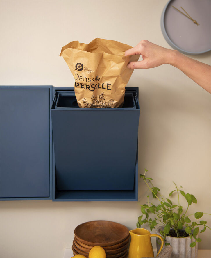 RECOLLECTOR Recycling box Deep dive blue