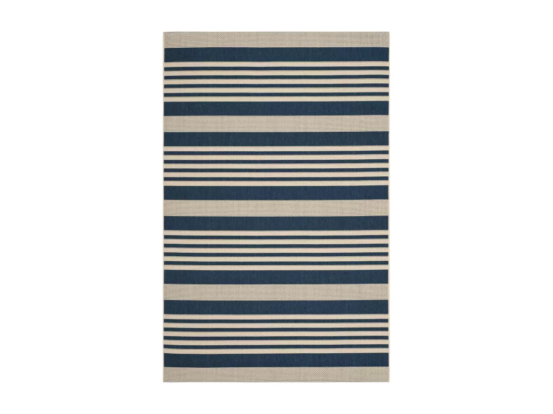 Tapis Navy & Beige 160 X 231 cm - Gemma