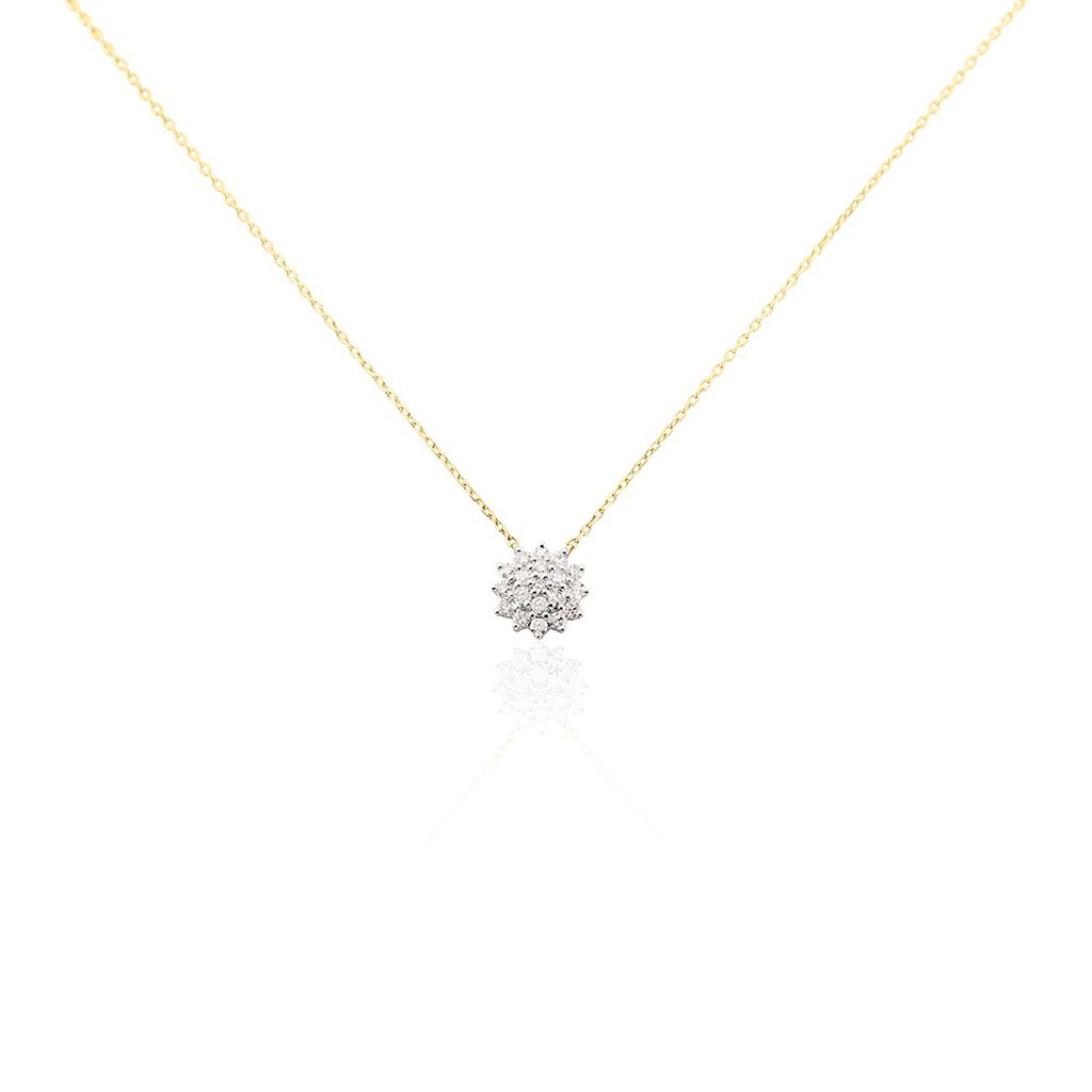 Collier Barbriar Or Jaune Diamant