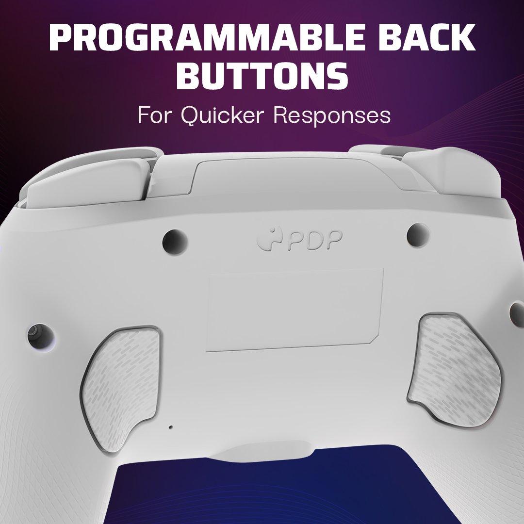 PDP Afterglow™ Wave Nintendo Wireless Controller: White with Motion