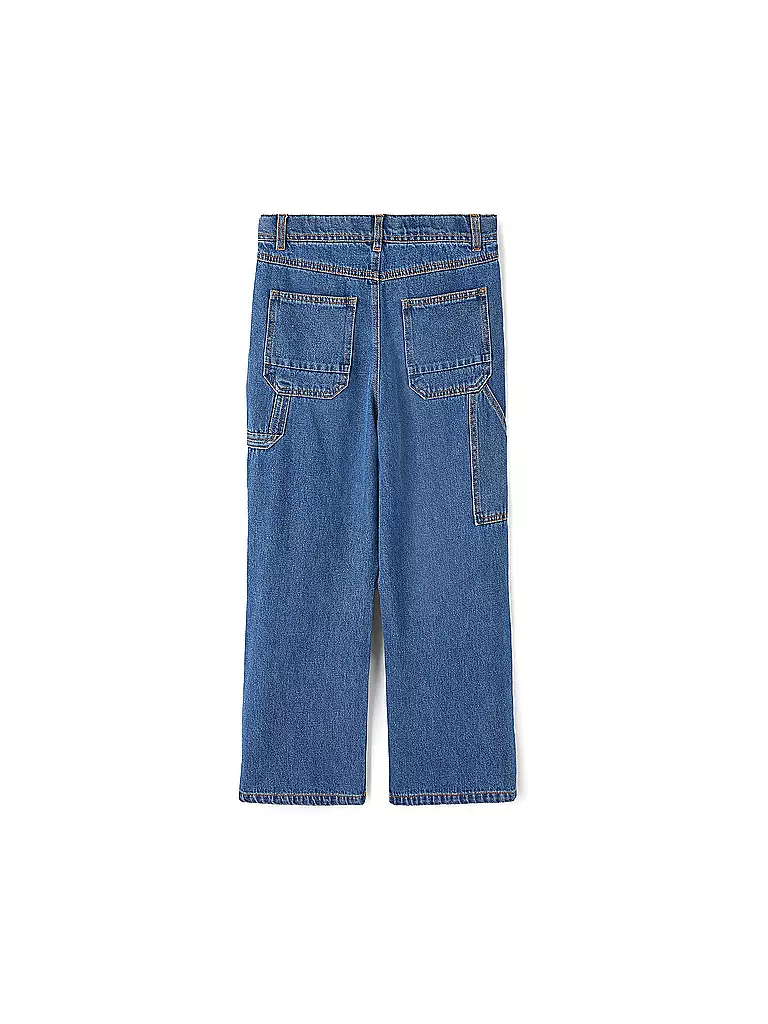 NAME IT Jungen Jeans Straight Fit NKMRYAN dunkelblau