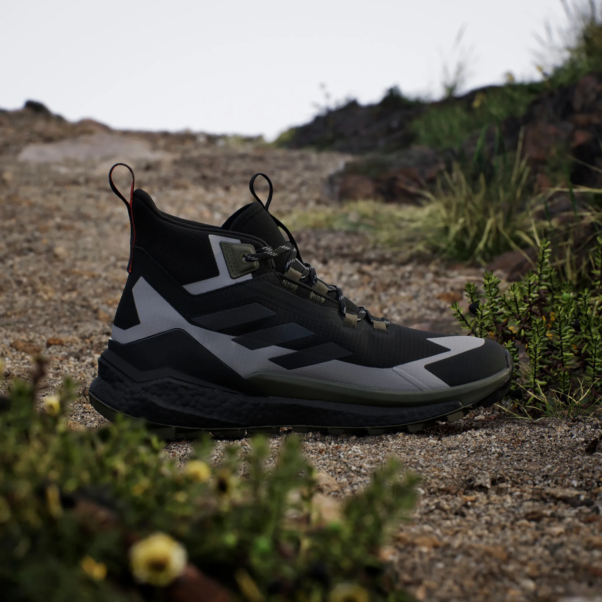 Adidas Men's Terrex Free Hiker 2 Gore-Tex Core Black/Carbon/Olistr