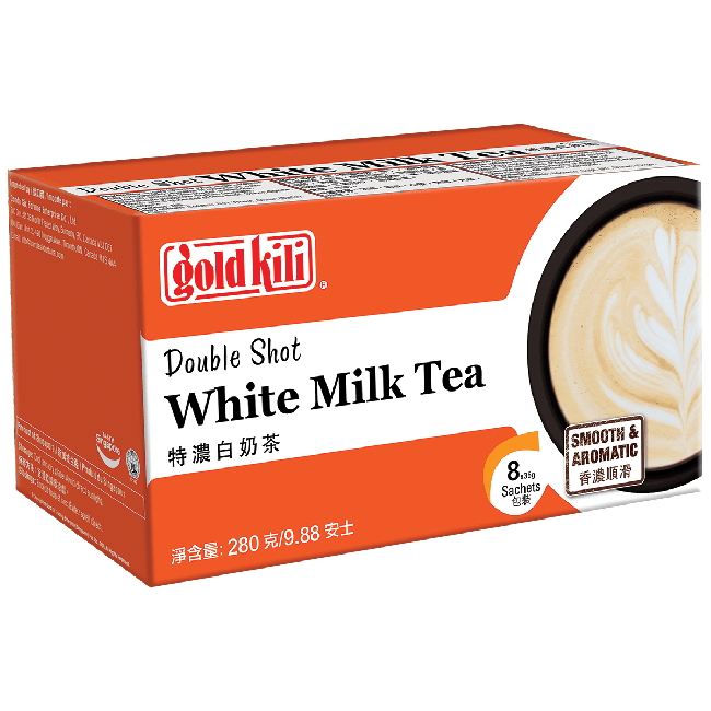 Gold Kili Dubbele Shot Witte Melk Thee 8x35g