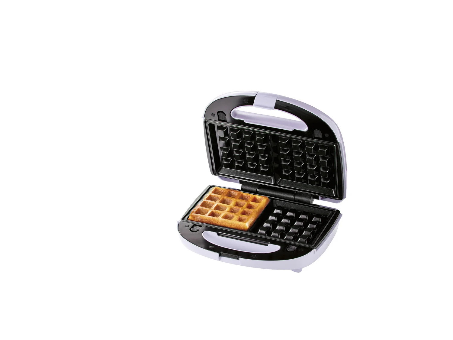 Máquina de waffles SILVERCREST® KITCHEN TOOLS »SWEW 750 C4« com placas removíveis