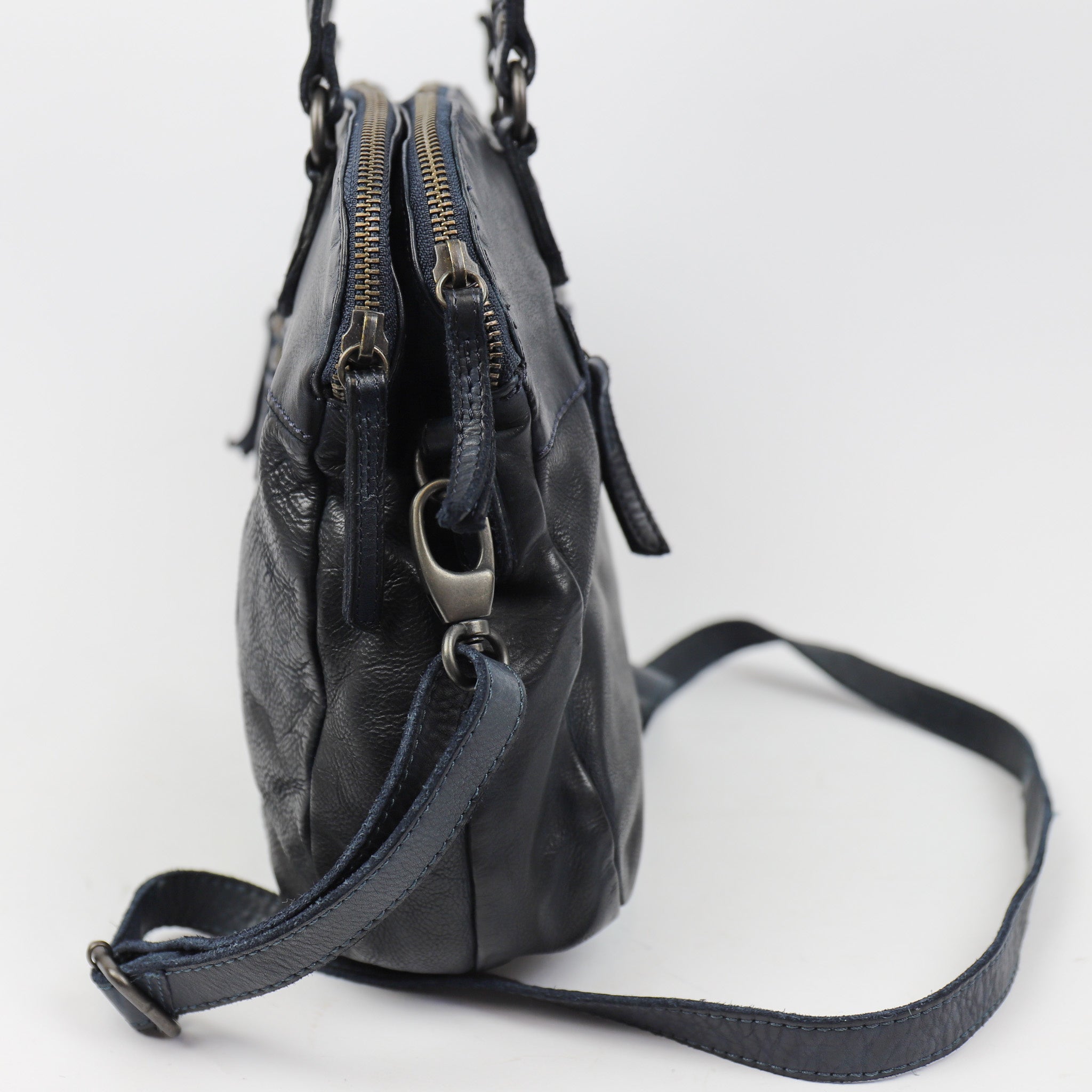 Hand-/schoudertas 'Lieke' donkerblauw Donkerblauw