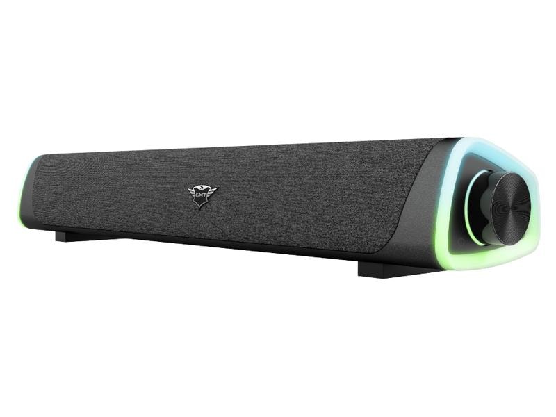 Trust Soundleiste GXT 620 AXON RGB RGB-Gaming-Soundbar mit RGB-Beleuchtung und bequem erreichbarem Lautstärkeregler