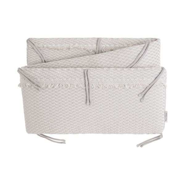 Baby's Only Happiness Bed/Boxbumper - Urban Taupe / Ecru - 30 x 180 cm