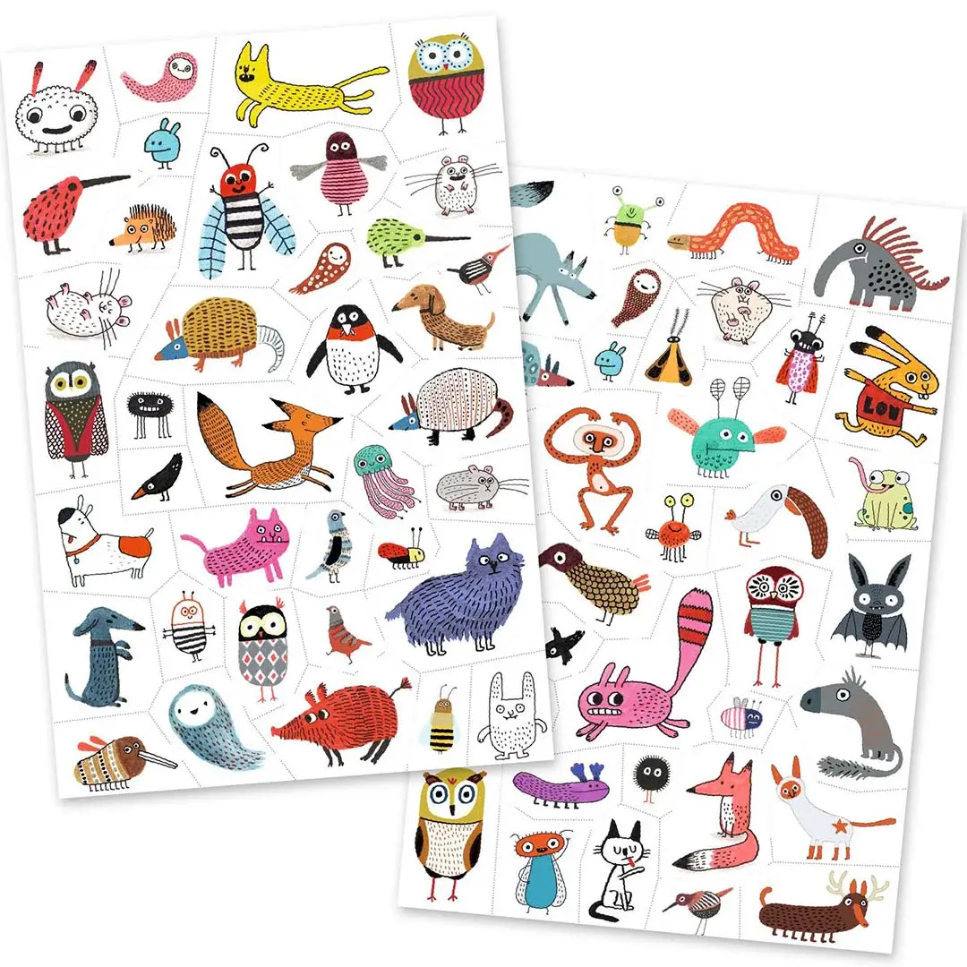 Djeco dj09911 Tattoos Kleine beestjes