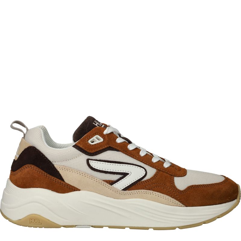 HUB Glide Sneakers Bruin Heren