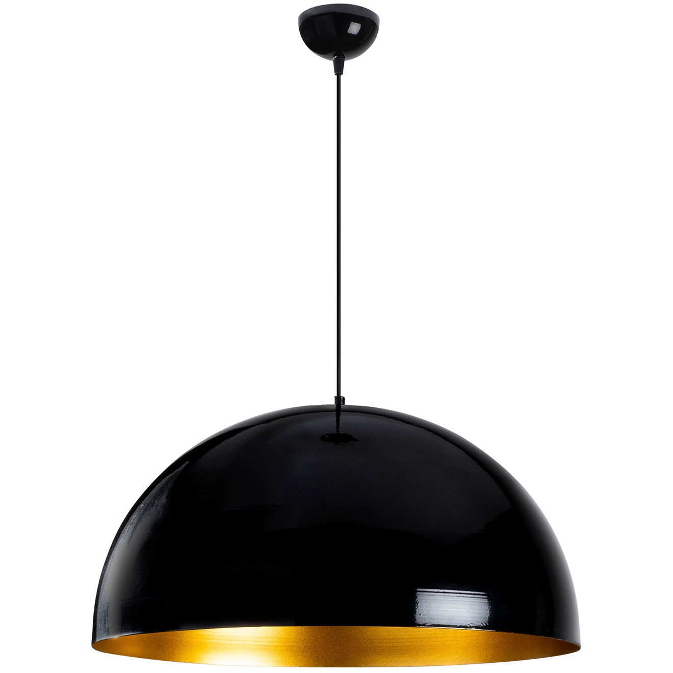 Opviq Suspension Berceste noire - 60x60x126 cm