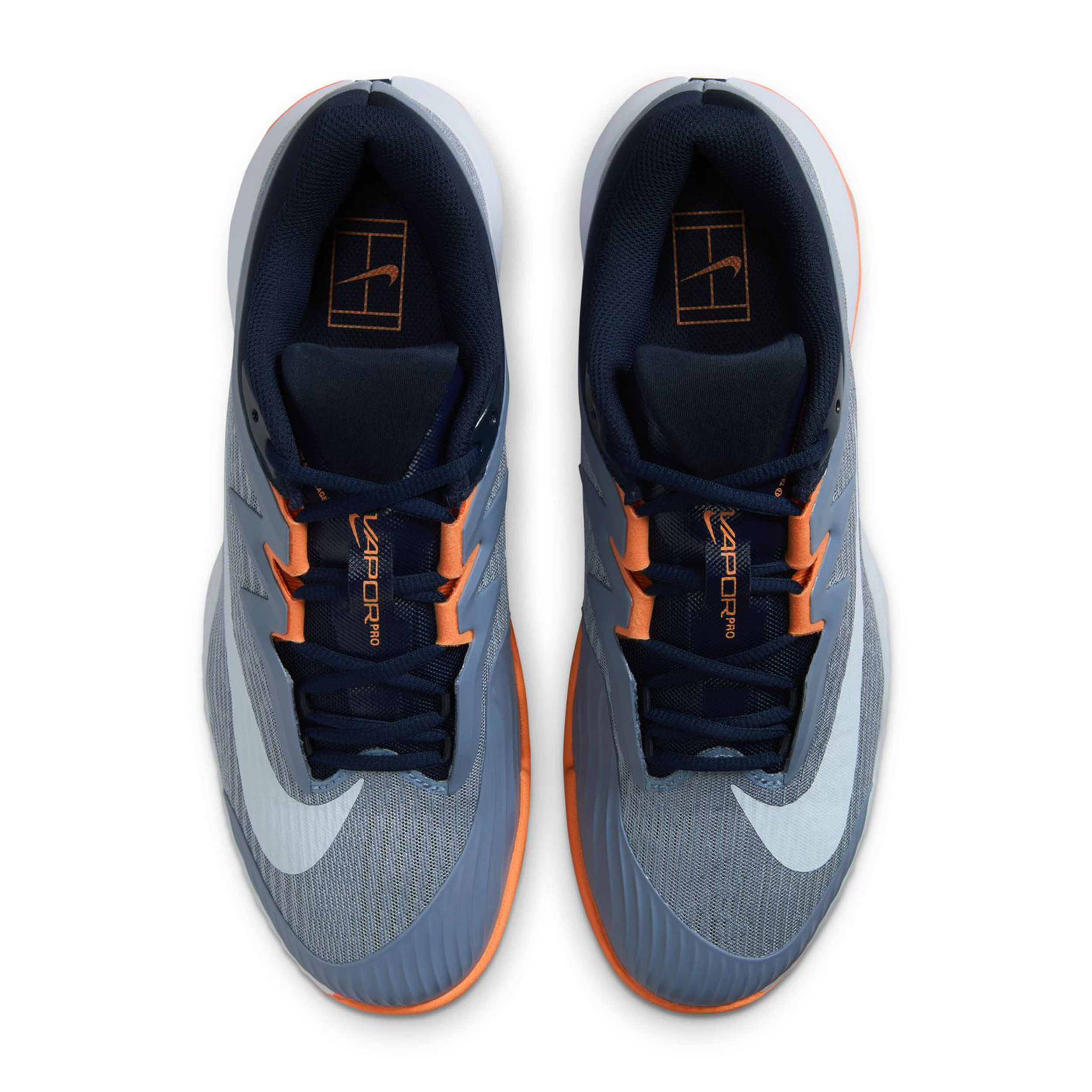 Nike Vapor Pro 3 Chaussures Toutes Surfaces Hommes - Bleu Gris, Bleu Foncé