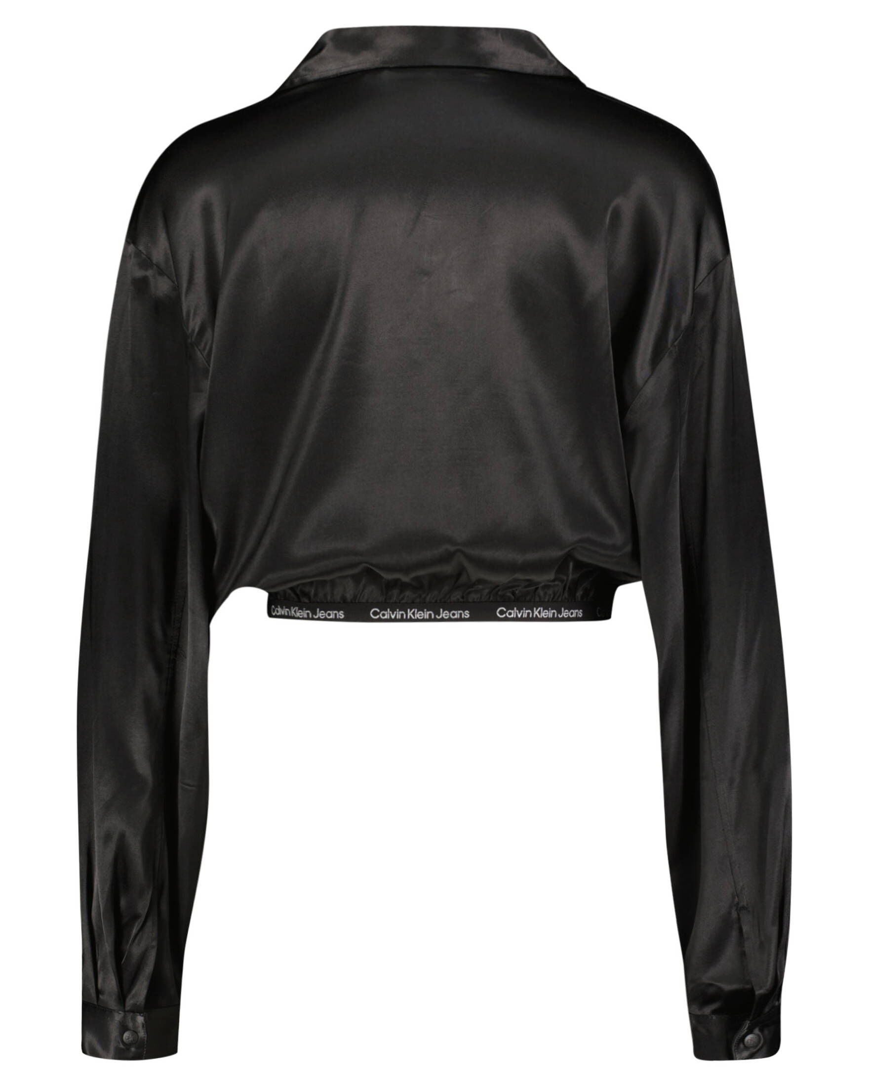 CALVIN KLEIN JEANS| Damen Blusenshirt SHINY Cropped Fit
