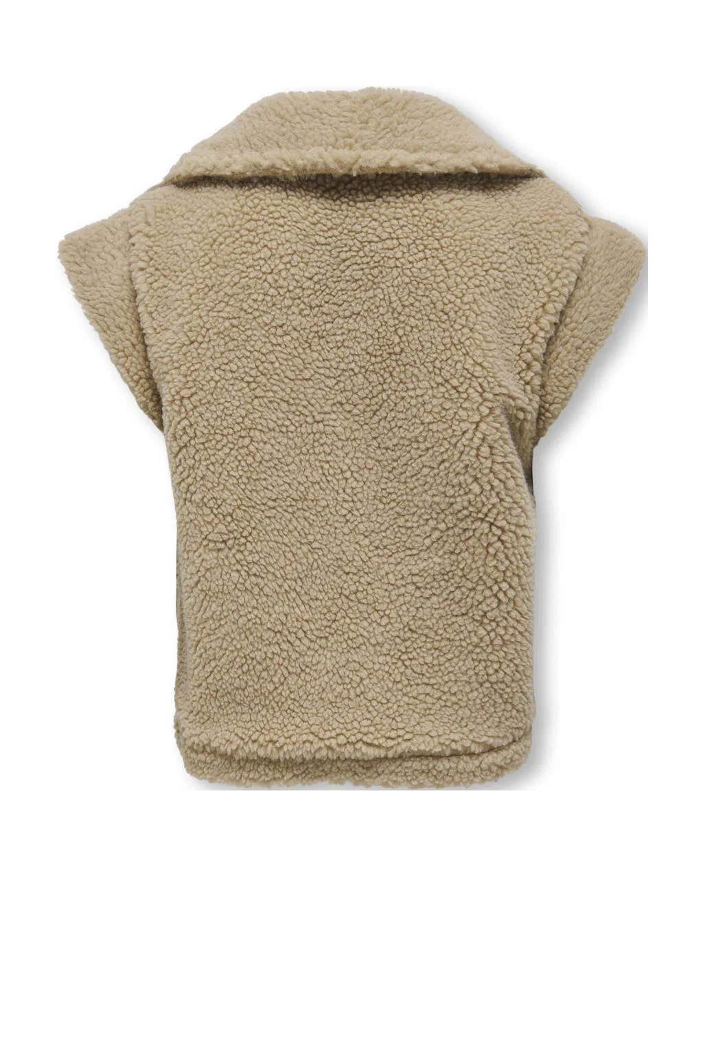 ONLY teddy gilet KOGSIKA zand