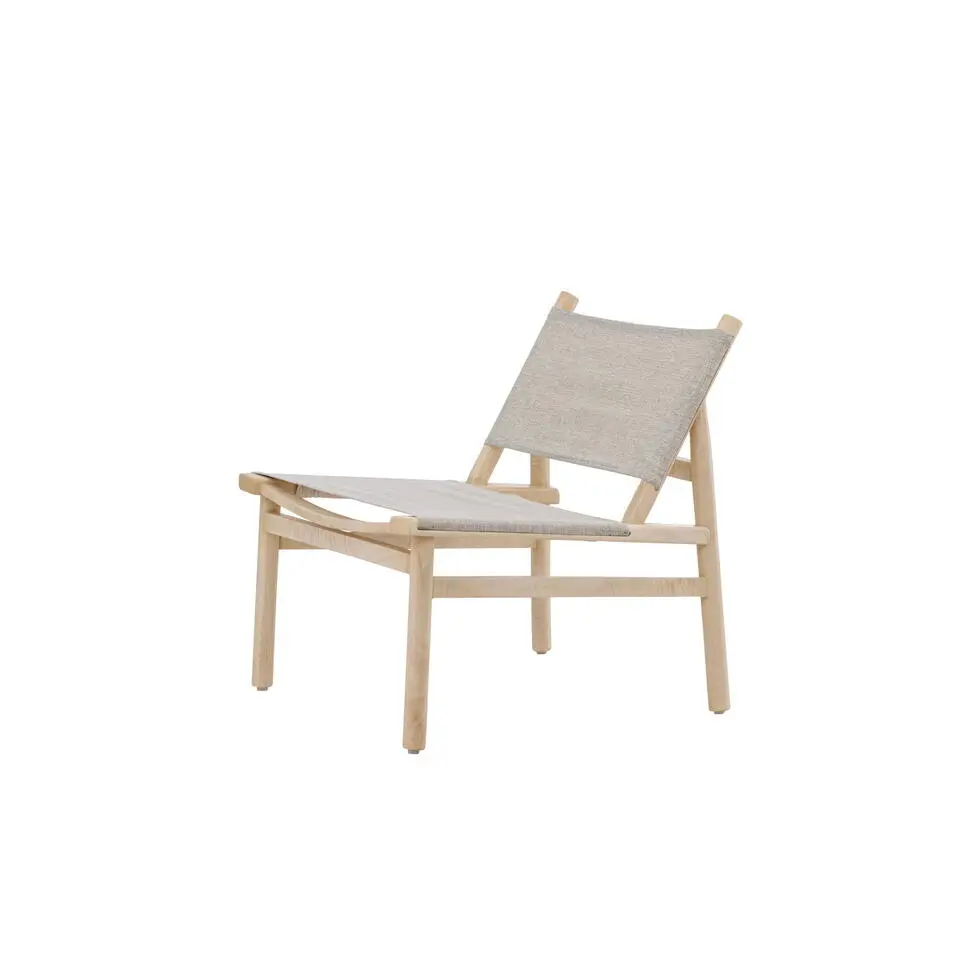 Loungestoel Naturel Mangohout - Millo