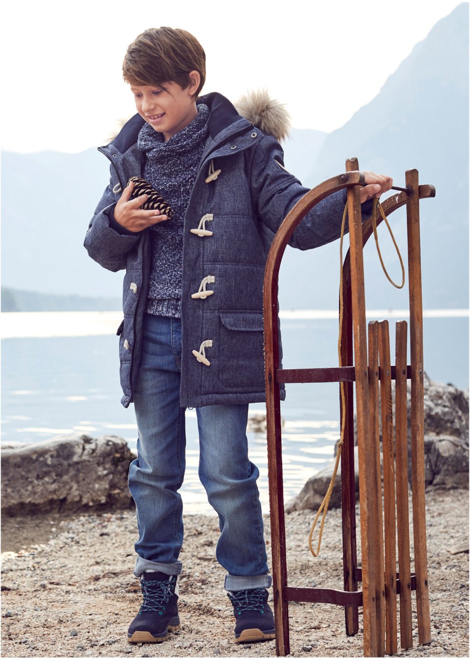 Duffle-coat d'hiver garçon