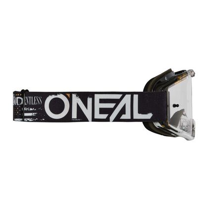 Masque cross O'Neal B-10 - ATTACK V24 - CLEAR 2024 - Noir / Blanc