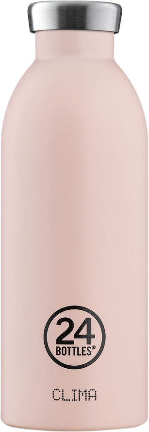24Bottles Clima 500 ml - Termoflaske - Stone Finish - Dusty Pink Pink