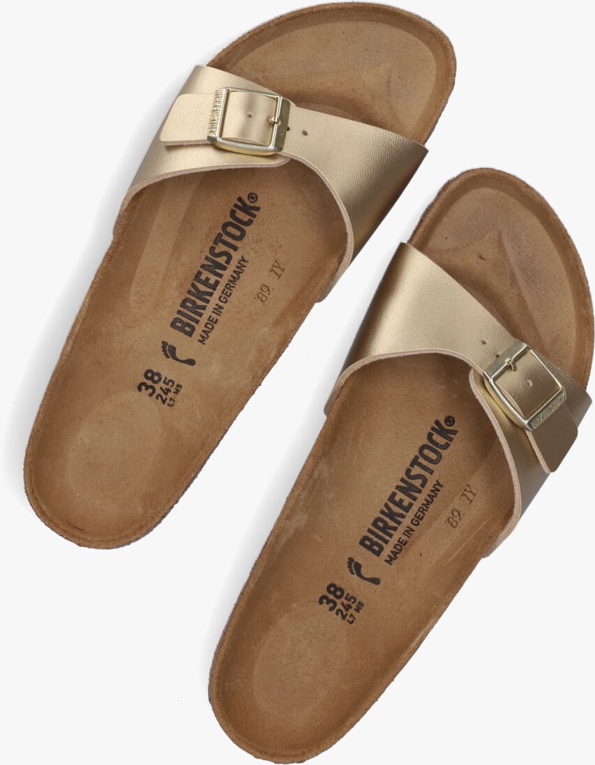 gouden birkenstock slippers madrid
