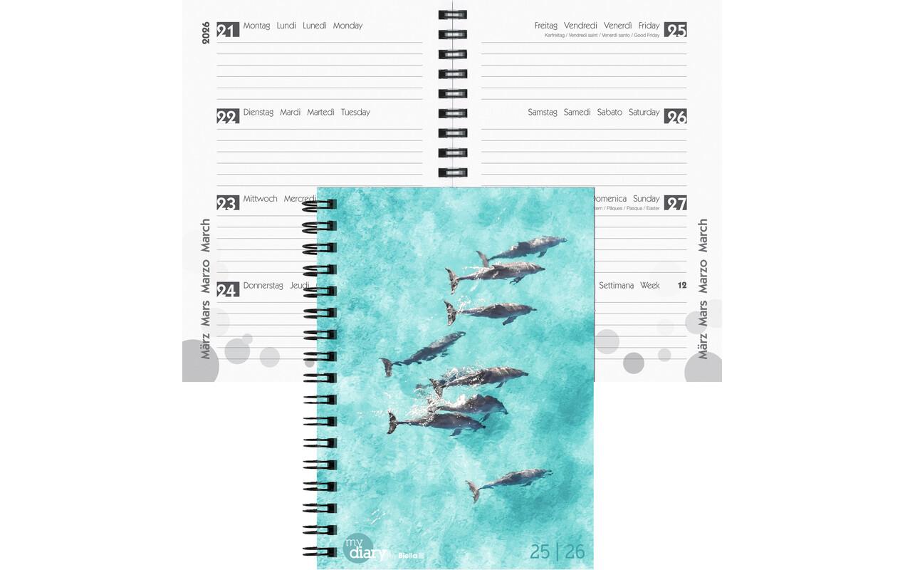 Schüleragenda Mydiary Animal 25/26 FSC, 3½T/1S, 12 x 16.5 cmModerner Terminplaner für Jugendliche