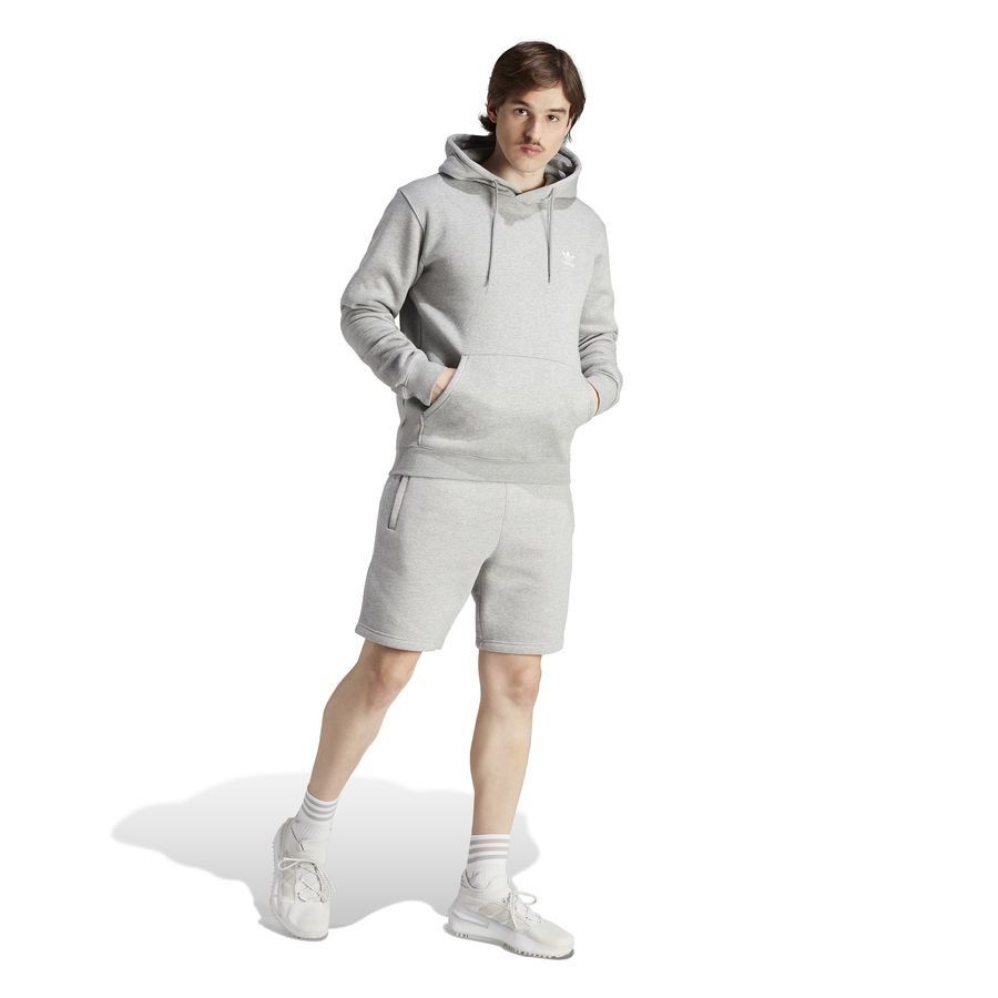 adidas Originals Sweat à Capuche Essentials Trefoil - Gris