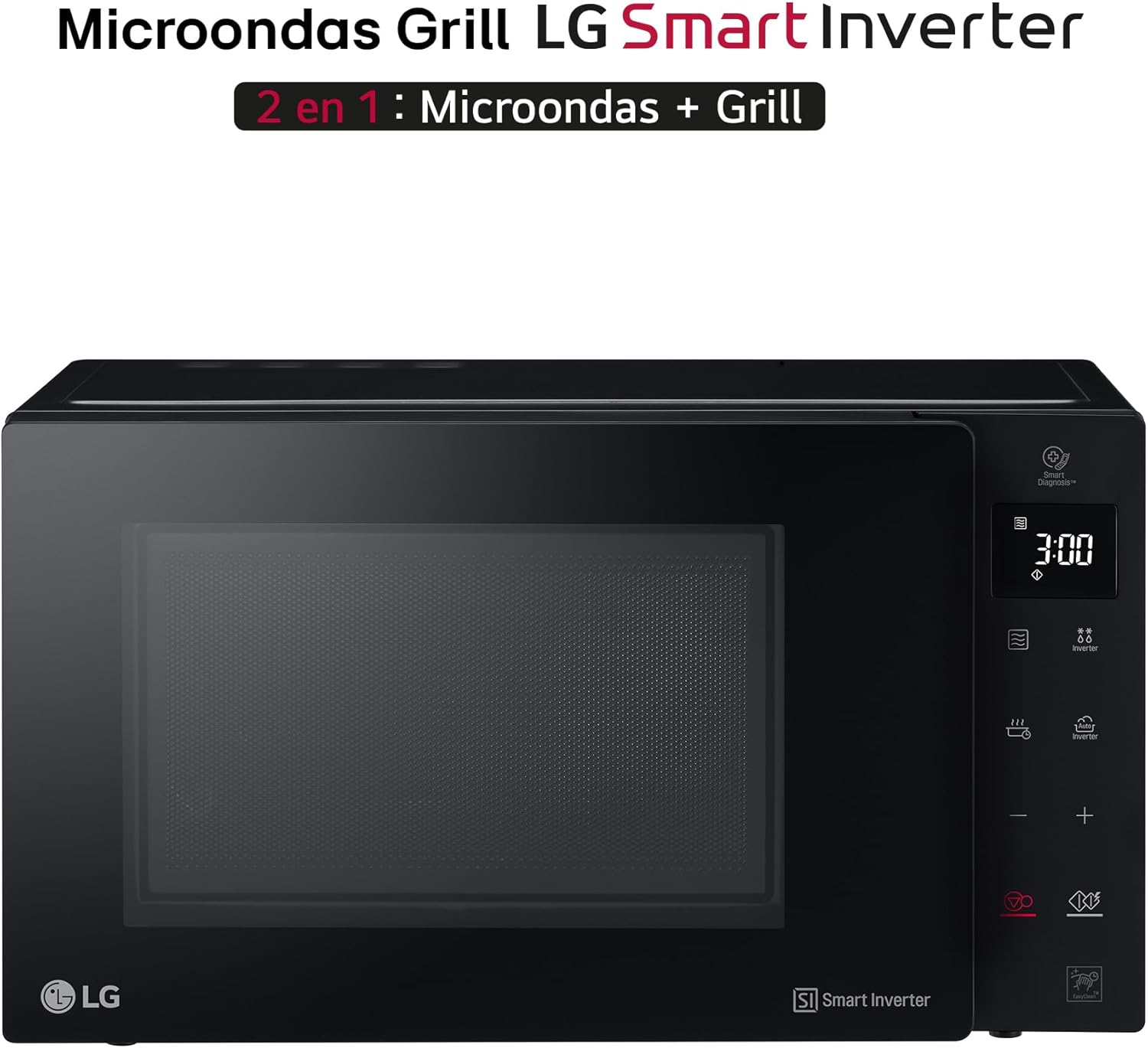 LG MH6535GIB Microondas Con Grill 25L 1000W