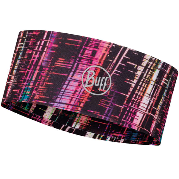 Bandeau cache cou randonnée BUFF FASTWICK HEADBAND WIRA BLACK