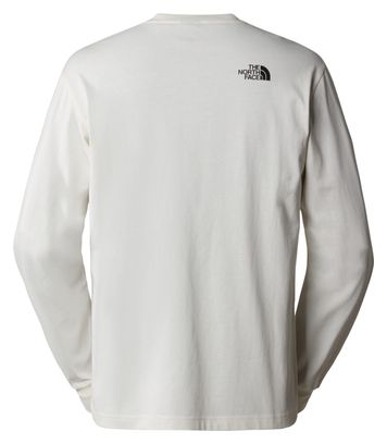 T-Shirt Manches Longues The North Face Outdoor Graphic Blanc