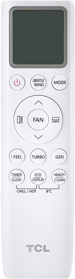 TCL Multisplit Klimaanlage Wandgerät 3 x 3,4 kW 12000 BTU + 32000 BTU Außeneinheit App + Fernbedienung für Räume bis zu je 45m²