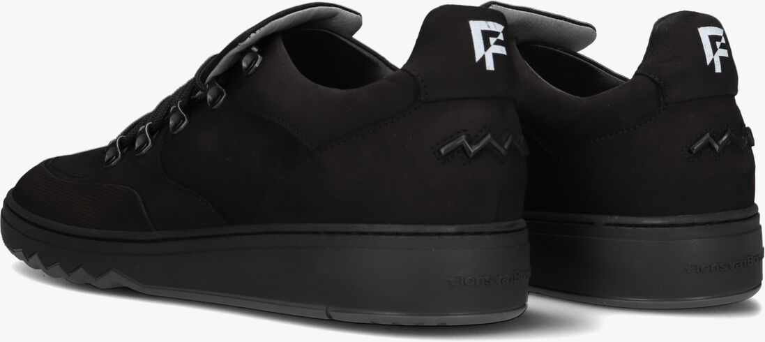 FLORIS VAN BOMMEL zwarte floris van bommel lage sneakers sfm-10164