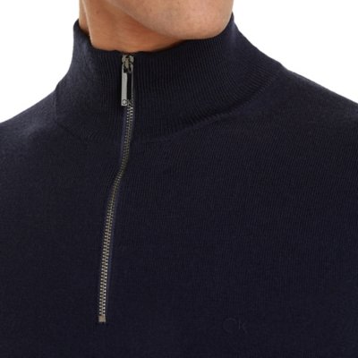 Sweatshirt zippé homme Merino CALVIN KLEIN