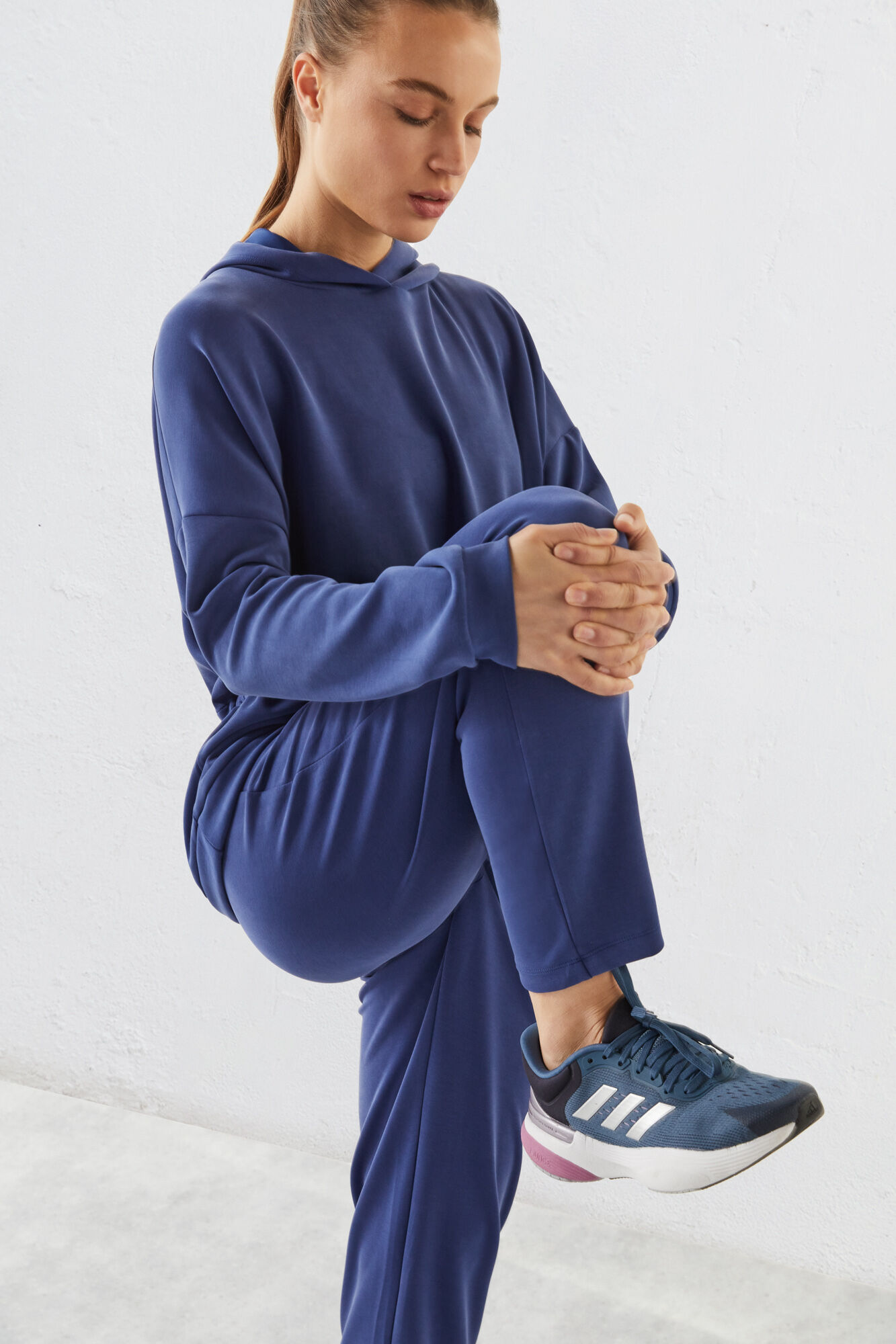 Calça jogger azul escura - azul