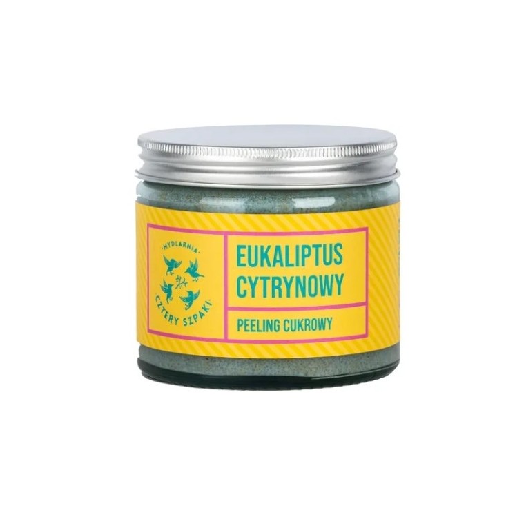 Mydlarnia Cztery Szpaki Eukalyptus-Zitronen- Peeling 250 ml