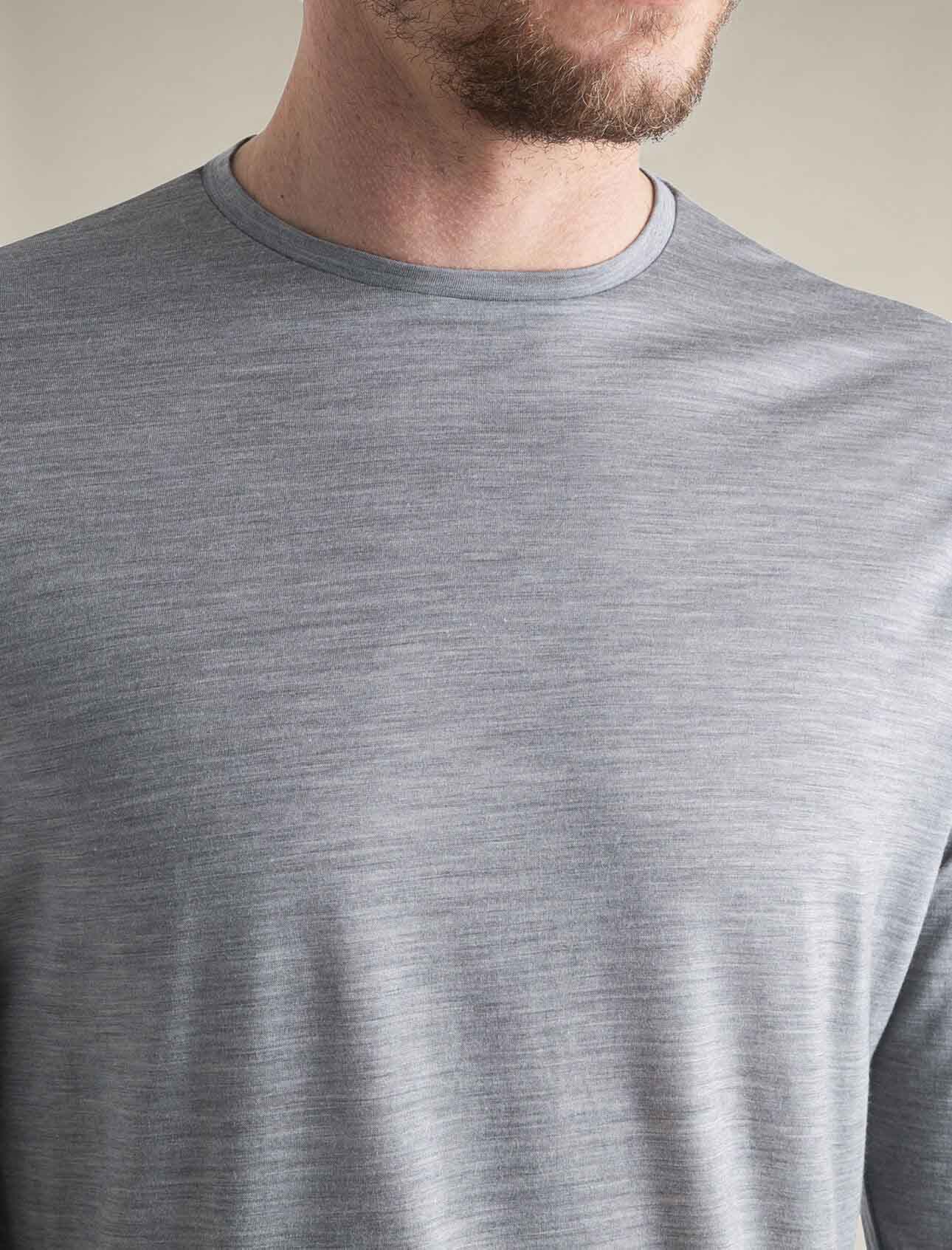 Merino 125 Cool-Lite  Sphere III LS Tee Herre Metro Heather