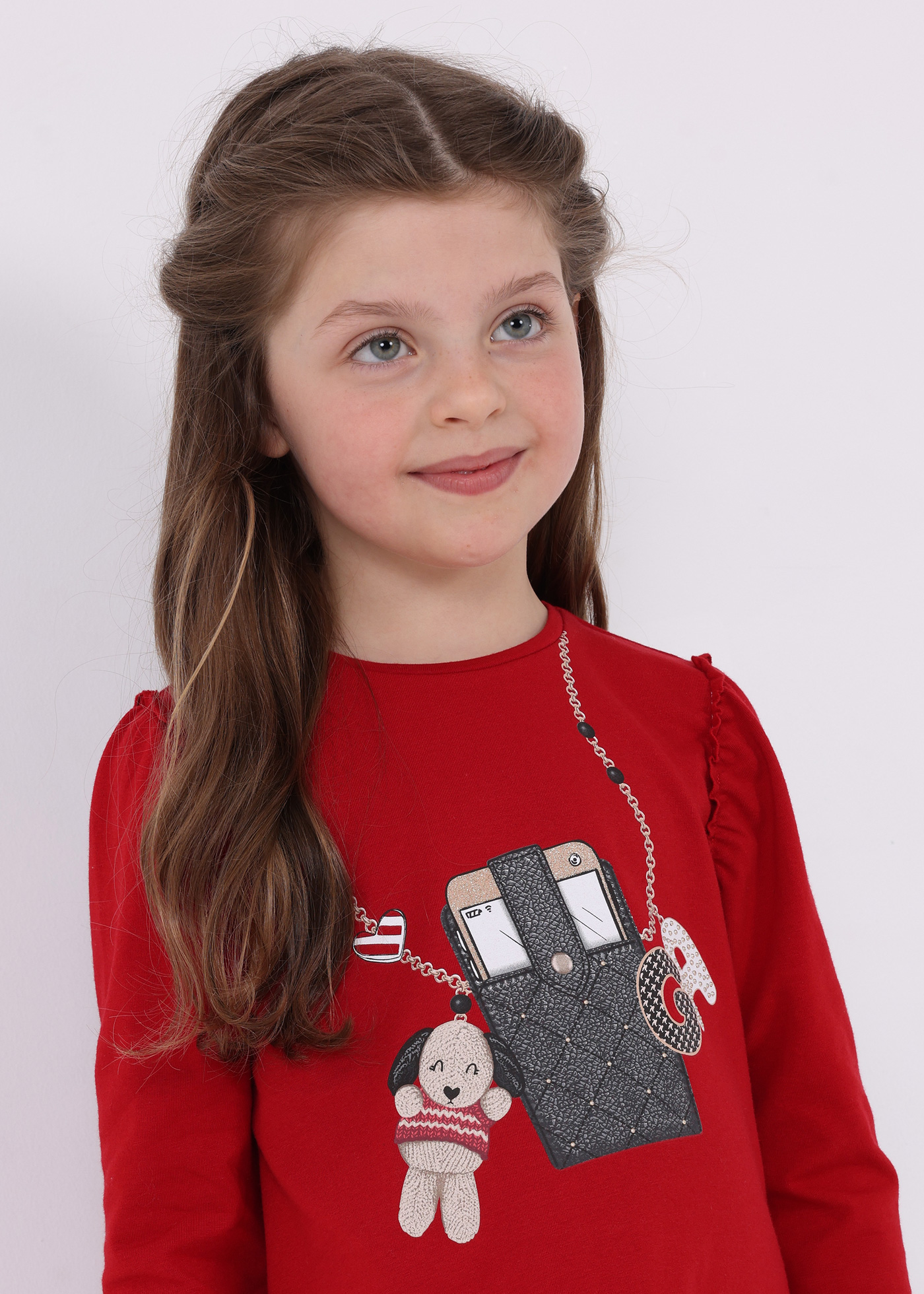 Camiseta estampada Better Cotton para meninas