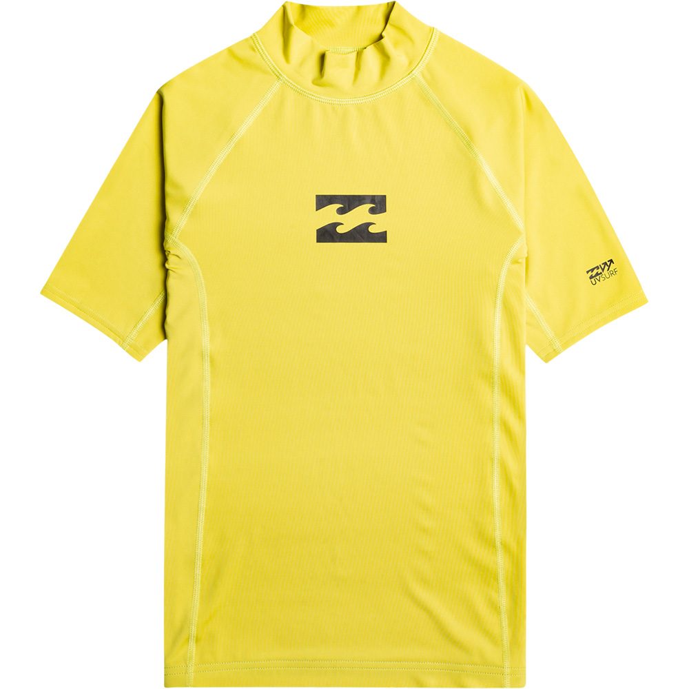 Billabong Waves All Day Rashguard Jungen acid green