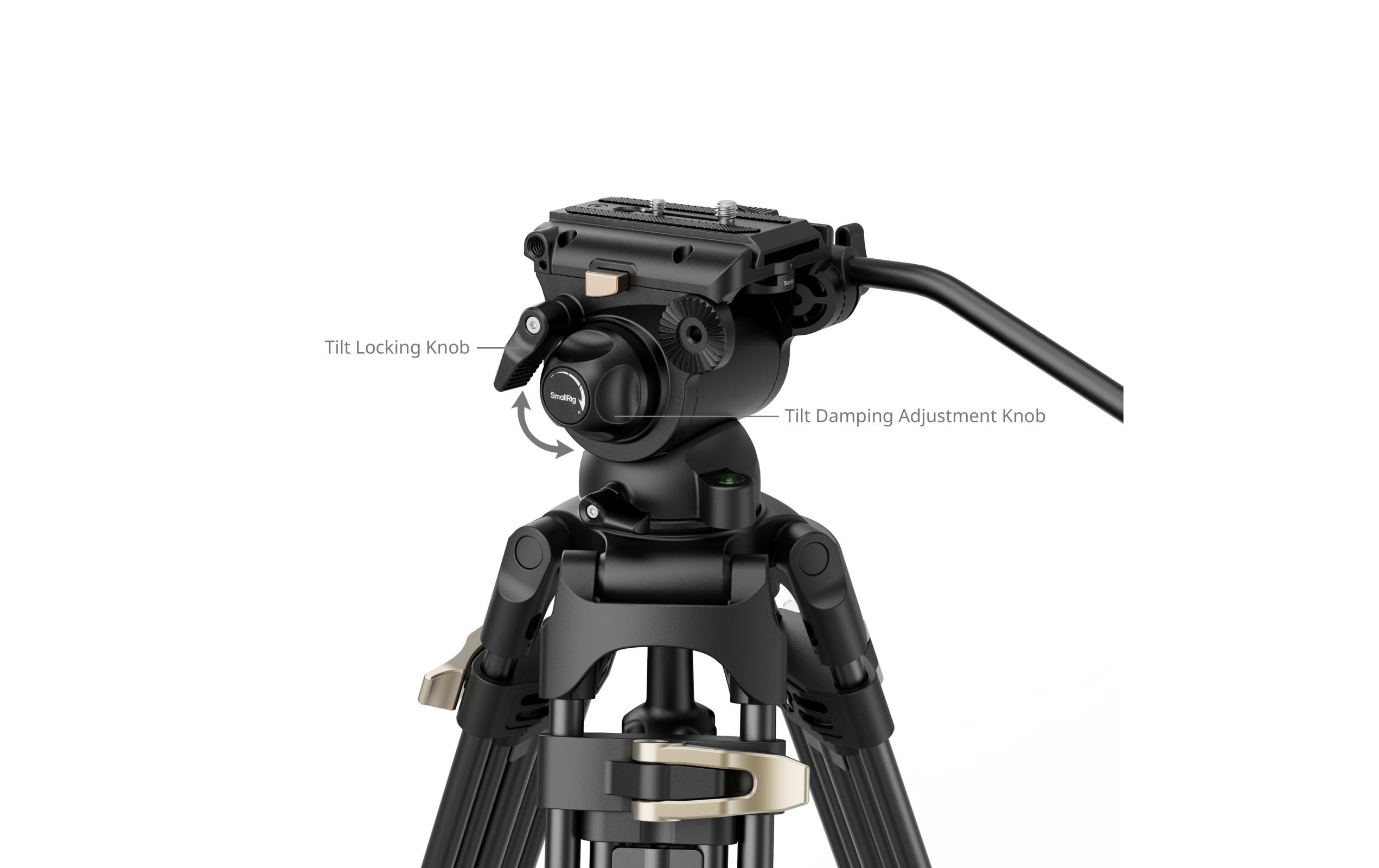 Stativ AD-01S<br>Heavy-Duty Fluid Head Stativ-Kit