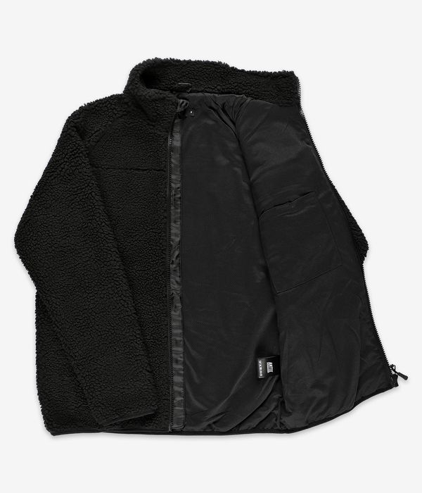 Antix Sherpa Fleece Jacke (black)