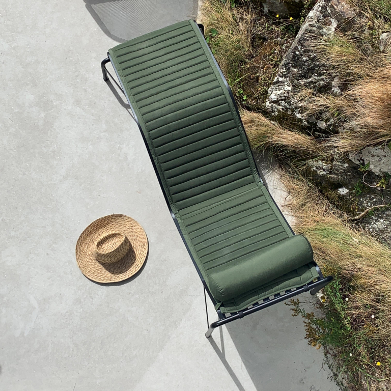 Hay Palissade chaise longue hoofdkussen Olive