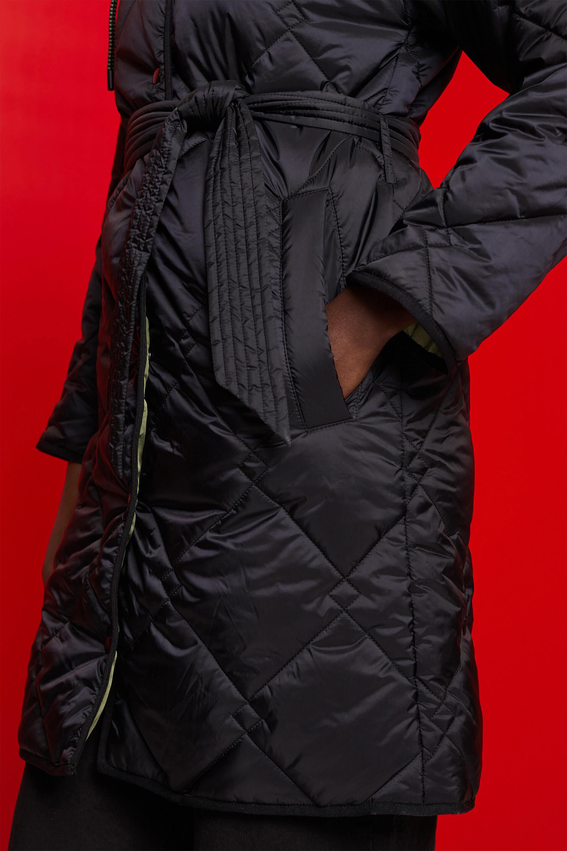Manteau matelassé à capuche