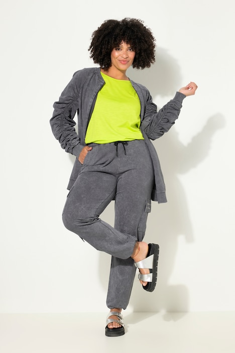 Cargo-Joggpants, Sweat, Vintage-Look, Cargotaschen