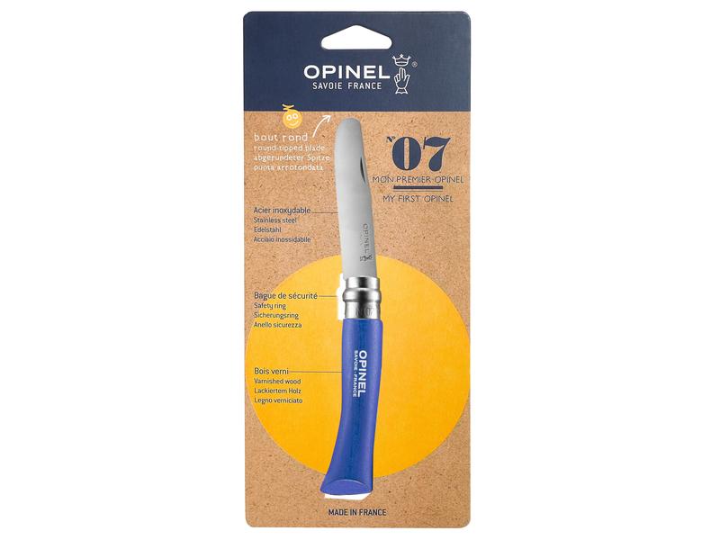opinel Kindermesser N°07 Mon Premier Blau Kindermesser von Opinel