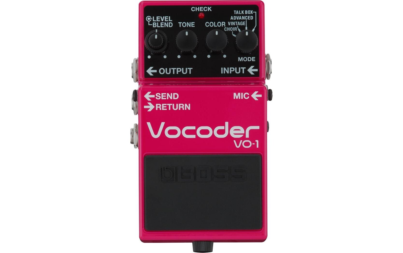 Pedal VO-1<br>Vocoder-Pedal für Gitarre und Bass