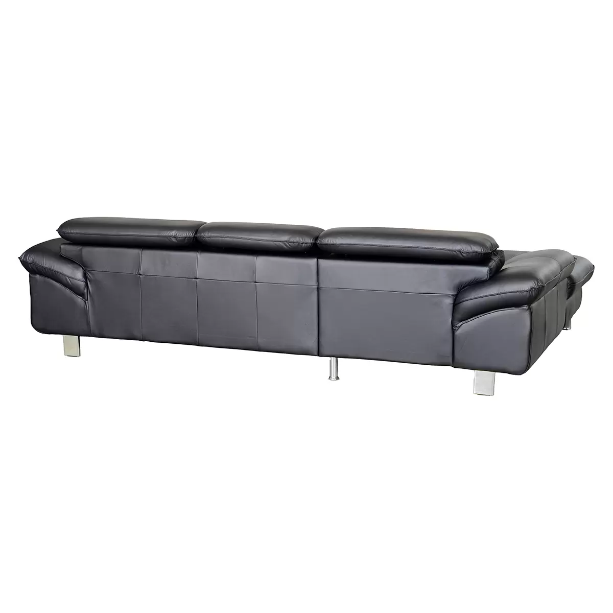 Ecksofa Driver 191 x 126 Schwarz