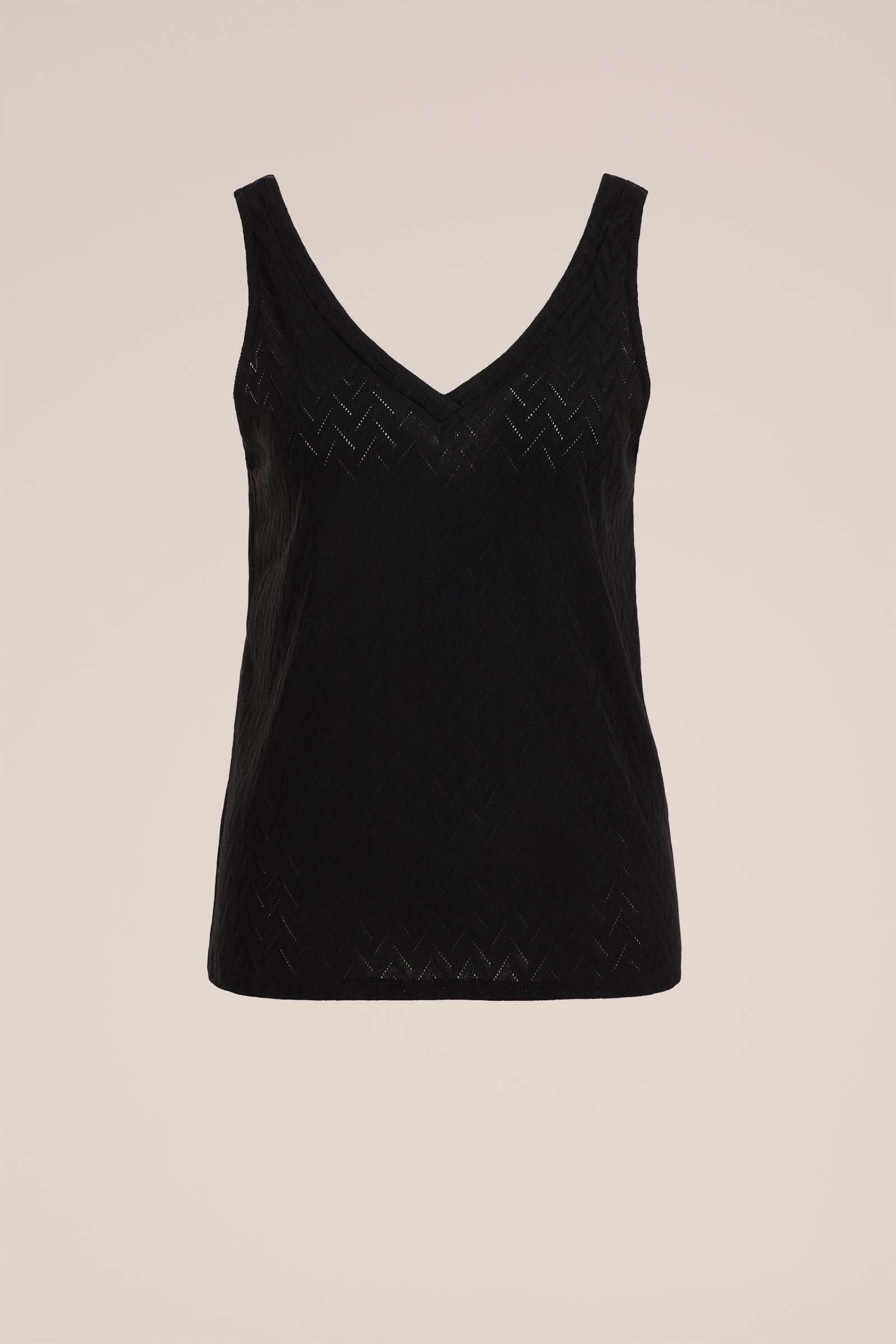 singlet met dessin WE Fashion Zwart