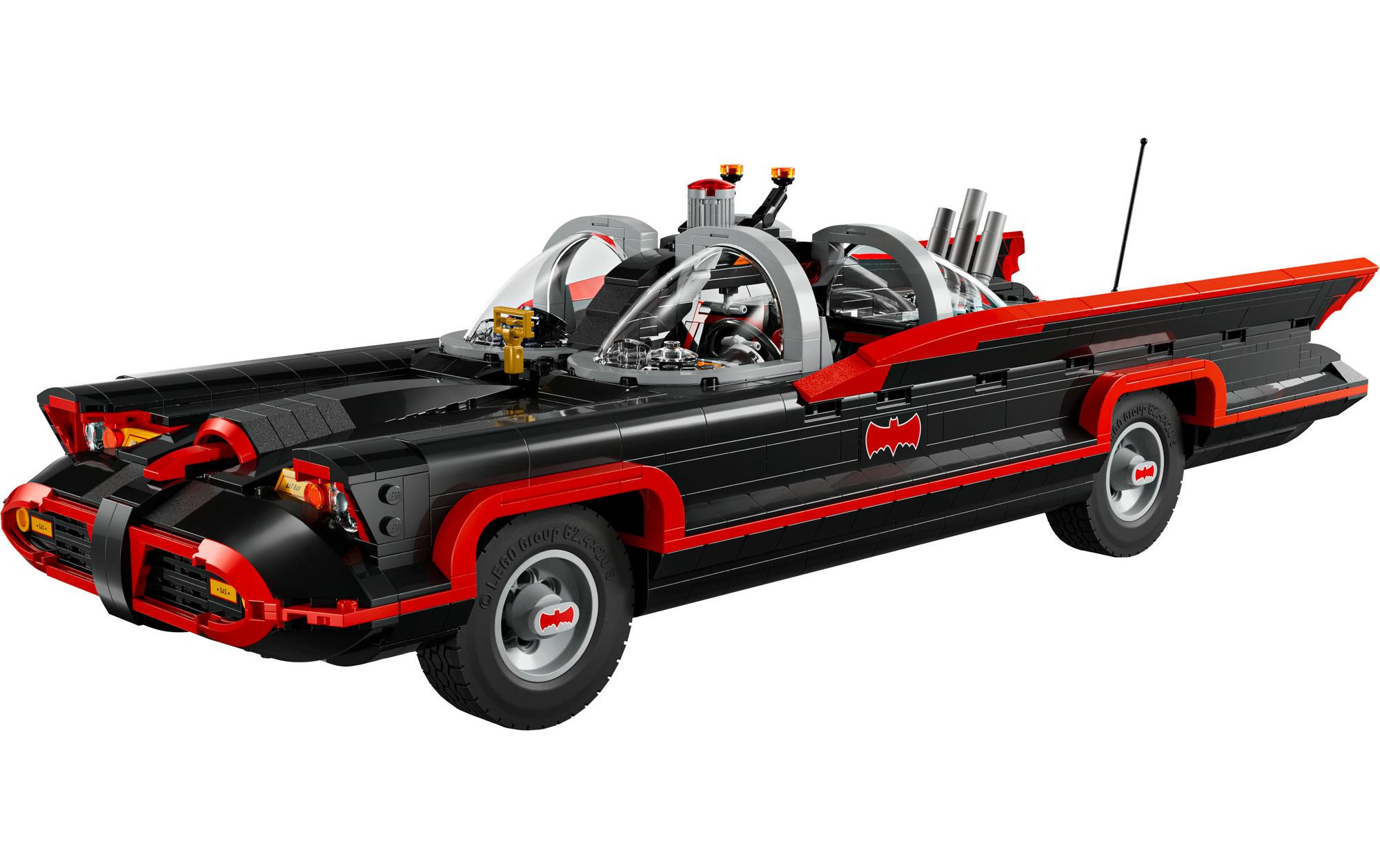 DC Batman: Batmobil aus der 60er-Jahre-Fernsehserie 76328<br>Bauset