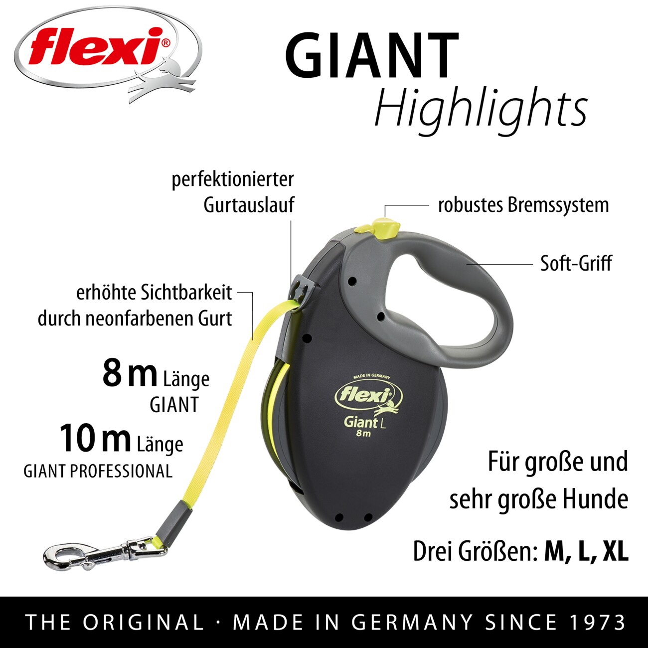 Trixie flexi GIANT PROFESSIONAL Gurt