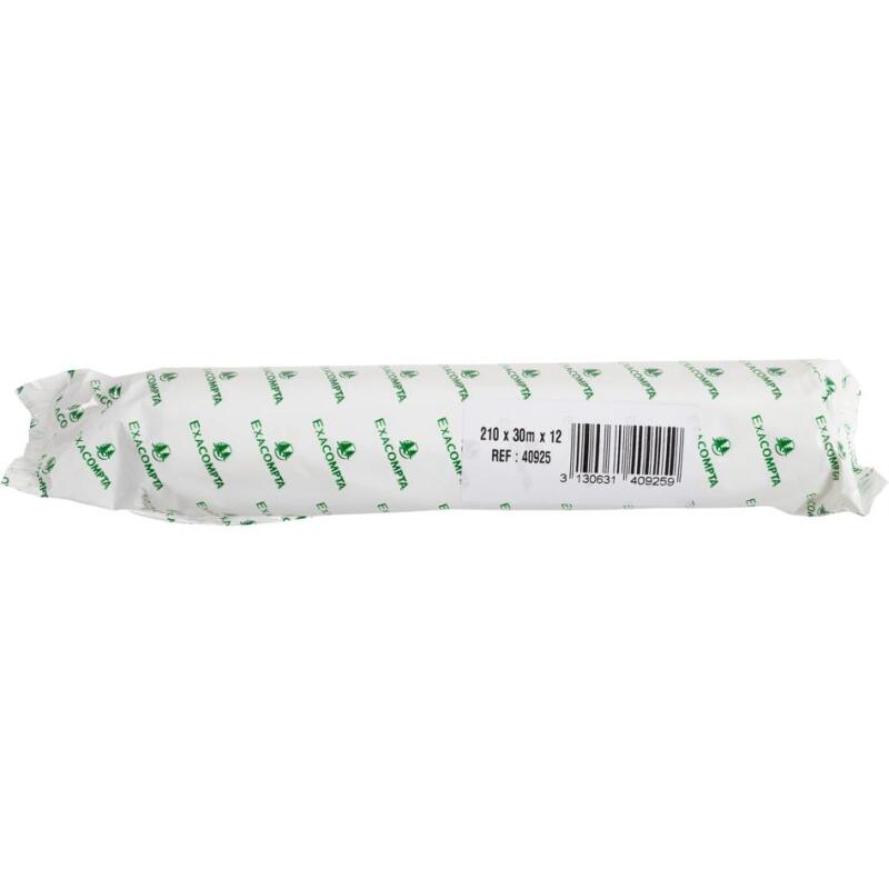 Bobines Exacompta 40925E - l 210 mm x L 28 m, Ø 50 mm - 1 pli(s) - paquet de 6