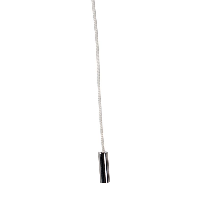 Design wandspiegel zwart incl. LED verstelbaar IP44 met trekkoord - Vicino