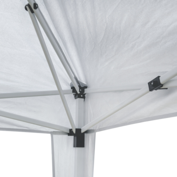 Handson One Touch partytent 2,95 x 2,95 m wit vierkant waterafstotend